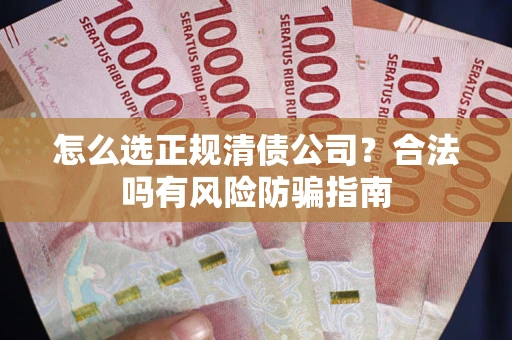 济南怎么选正规清债公司？合法吗有风险防骗指南